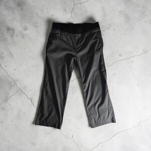 Prana Pants Mens Large Gray Lightweight Travel Hiking Yoga Elastic Waist Casual